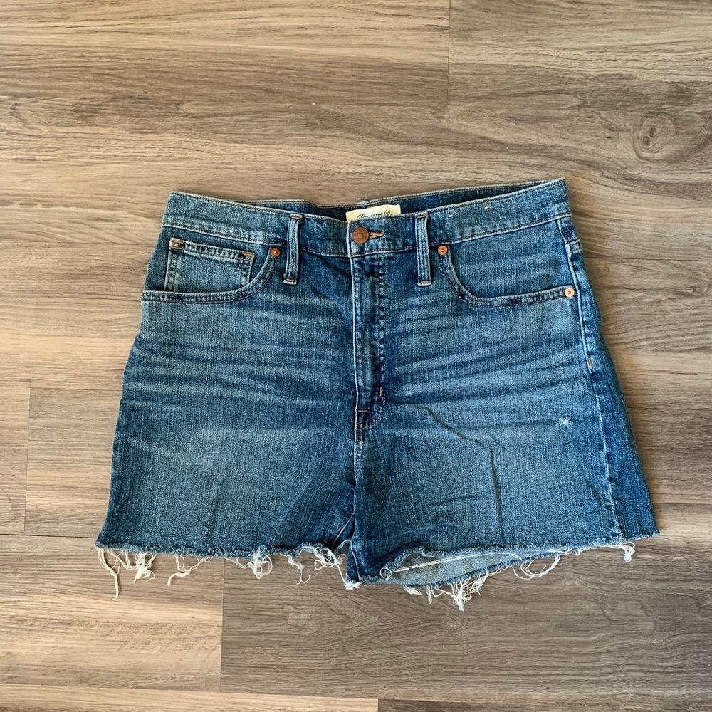 Madewell High Rise denim short
